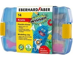 Plastilinas EberhardFaber, Winner 7 spalvų