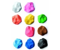 Plastilinas Fila Giotto Patplume 10x20g, 10 spalvų
