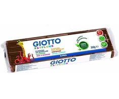 Plastilinas Fila Giotto Patplume, 350g, rudos spalvos