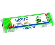 Plastilinas Fila Giotto Patplume, 350g, šviesiai žalios spalvos