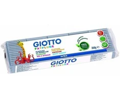 Plastilinas Fila Giotto Patplume, 350g, pilkos spalvos
