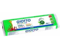 Plastilinas Fila Giotto Patplume, 350g, žalios spalvos
