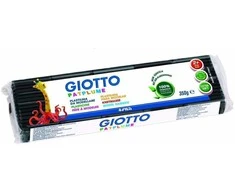 Plastilinas Fila Giotto Patplume, 350g, juodos spalvos