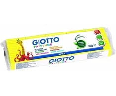 Plastilinas Fila Giotto Patplume, 350g, geltonos spalvos