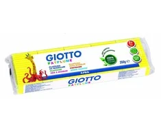 Plastilinas Fila Giotto Patplume, 350g, geltonos spalvos
