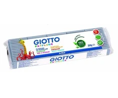 Plastilinas Fila Giotto Patplume, 350g, pilkos spalvos
