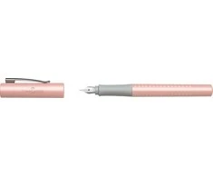 *Plunksnakotis Faber-Castell Grip, 0.5mm, F, perlamutrinės rožinės spalvos