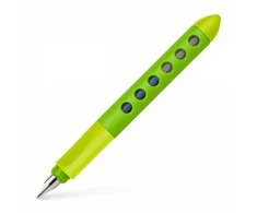 Plunksnakotis Faber-Castell Scribolino, kairiarankiams, šviesiai žalios spalvos korpusas