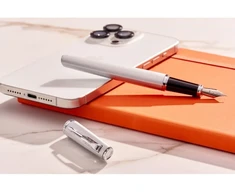Plunksnakotis Parker Meridian Chrome CT, F storio plunksna