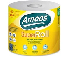 Popieriniai rankšluosčiai AMOOS Super Roll, 2 sluoksniai, 1vnt.