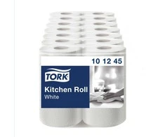 Essity Denmark As Popieriniai rankšluosčiai Tork Kitchen Roll, 2 sluoksniai, 101245, baltos spalvos, 2 vnt