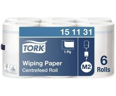 Popieriniai rankšluosčiai TORK ADVANCED M2,151131, 1sl., 21.5 cm x 275 m, balta sp.