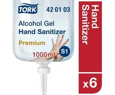 Rankų dezinfekantas Tork Premium Alco Gel S1 (420105), 1l