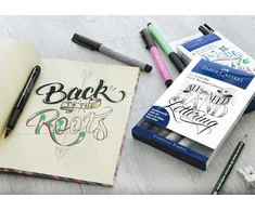 Rašikliai Faber-Castell PITT artist pen, Metallic 4 spalvos