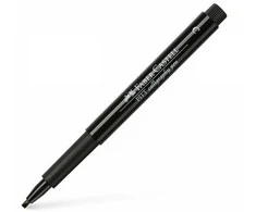 Rašiklis dailyraščiui Faber-Castell 2.0mm, juodos spalvos