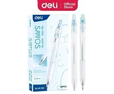 Gelinis tušinukas DELI G057 0.5 mm mėlynos spalvos