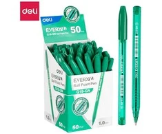 Tušinukas DELI Q19, 1,0 mm, žalios spalvos