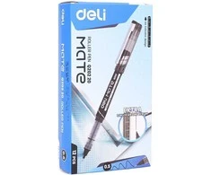 Rašiklis Deli Q20220 0.5 mm juodos spalvos