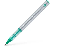 Rašiklis Faber-Castell, 0.7 mm, žalios spalvos