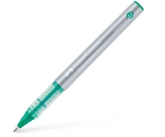 Rašiklis Faber-Castell, 0.7 mm, žalios spalvos