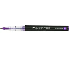 Rašiklis Faber-Castell, 1.5mm, purpurinės spalvos