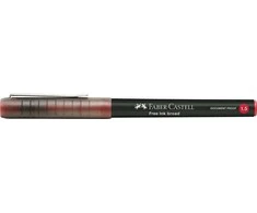Rašiklis Faber-Castell, 1.5mm, raudonos spalvos