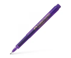 Rašiklis Faber-Castell Broadpen 1554 Fineliner, 0,8mm, violetinės spalvos