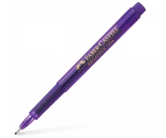 Rašiklis Faber-Castell Broadpen 1554 Fineliner, 0,8mm, violetinės spalvos