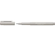 Rašiklis Faber-Castell FineLiner Broadpen, 0,8mm, pilkos spalvos