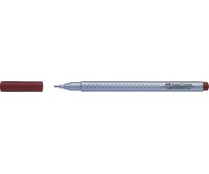 Faber-castell Grip 0,4 mm rudas plonas rašiklis