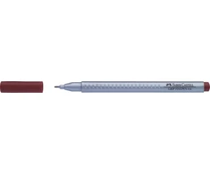 Faber-castell Grip 0,4 mm rudas plonas rašiklis