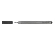 Rašiklis Faber-Castell Grip 0.4mm Finepen, juodas