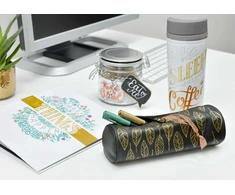 Rašiklis piešimui Faber-Castell 292, mėlynos metallic spalvos