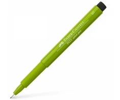 *Rašiklis piešimui Faber-Castell PITT Artist Pen, S, #170 May Žalias