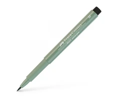 Rašiklis piešimui Faber-Castell PITT Artist Pen B, teptukinis, #172 Earth Žalias