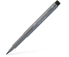 Rašiklis piešimui Faber-Castell PITT Artist Pen B, teptukinis, #233 Cold Pilkas IV