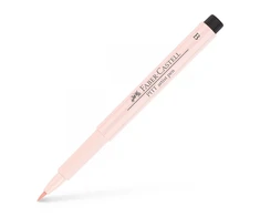 Rašiklis piešimui Faber-Castell PITT Artist Pen B, teptukinis, #114 Pale Rožinė