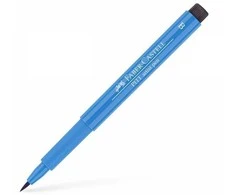 Rašiklis piešimui Faber-Castell PITT Artist Pen B, teptukinis, #120 Ultramarine