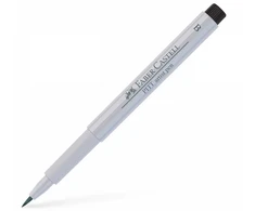 Rašiklis piešimui Faber-Castell PITT Artist Pen B, teptukinis, #230 Cold Pilkas