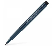Rašiklis piešimui Faber-Castell PITT Artist Pen B, teptukinis, #157 Dark Indigo