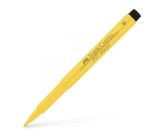 Rašiklis piešimui Faber-Castell PITT Artist Pen B, teptukinis, #108 Dark Cadmium Geltona