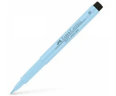 Rašiklis piešimui Faber-Castell PITT Artist Pen B, teptukinis, #148 Ice Mėlyna