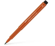 Rašiklis piešimui Faber-Castell PITT Artist Pen B, teptukinis, #188 Sanguine