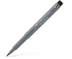 Rašiklis piešimui Faber-Castell PITT Artist Pen B, teptukinis, #233 Cold Pilkas IV