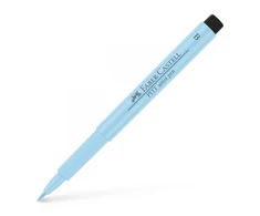 Rašiklis piešimui Faber-Castell PITT Artist Pen B, teptukinis, #148 Ice Mėlyna