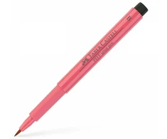 Rašiklis piešimui Faber-Castell PITT Artist Pen B, teptukinis, #131 Coral