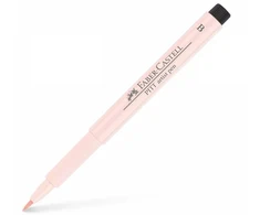 Rašiklis piešimui Faber-Castell PITT Artist Pen B, teptukinis, #114 Pale Rožinė