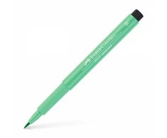 Rašiklis piešimui Faber-Castell PITT Artist Pen B, teptukinis, #162 Light Phthalo Žalias