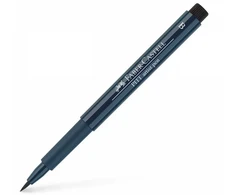 Rašiklis piešimui Faber-Castell PITT Artist Pen B, teptukinis, #157 Dark Indigo