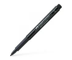 Rašiklis piešimui Faber-Castell PITT Artist Pen 1.5mm, #199 Juodas
